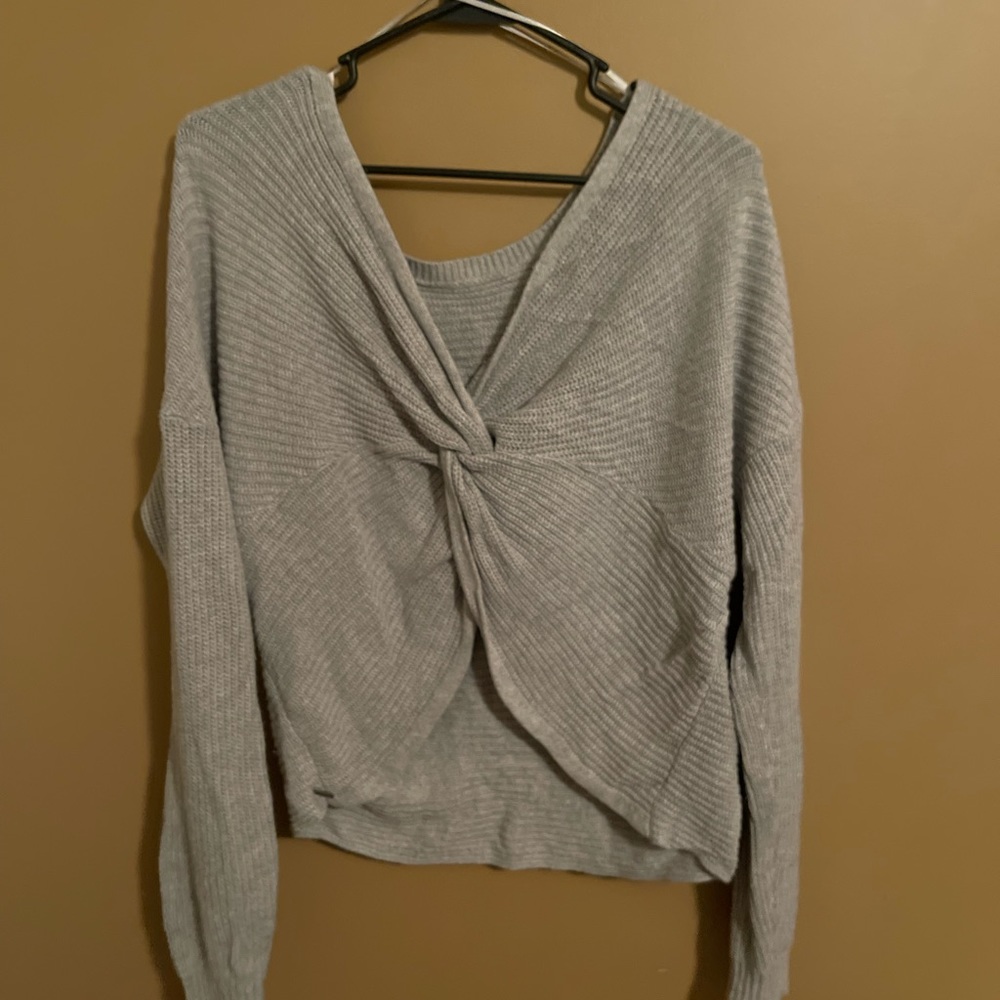 Hollister Gray Sweater